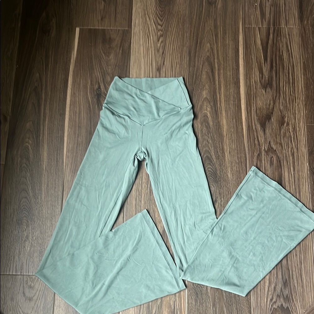 Aerie Crossover Flare Leggings
